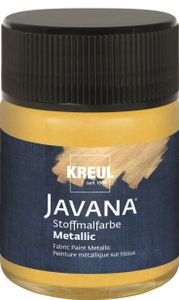 Kreul Javana Stofffarbe Metallic Gold 50 ml 1 Stck