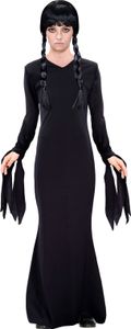 Detský kostým Dark Girl - večerné šaty Halloween kostým | čierna veľkosť: 158
