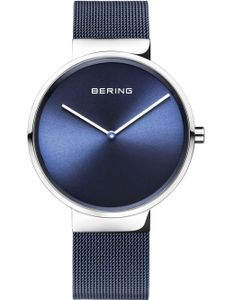 BERING Max René Herrenuhr blau/silber 14539-307