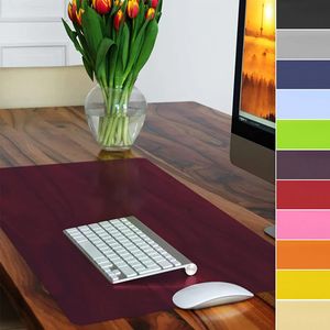 Schreibtischunterlage ideal für Büro & Zuhause Anti-Rutschbeschichtung in vielen Farben Lila