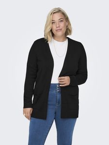 Only CARESLY L/S OPEN CARDIGAN KNT NOOS Black M