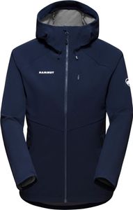 Dámska bunda s kapucňou Ultimate Comfort SO - Mammut, farba:navy, veľkosť:L