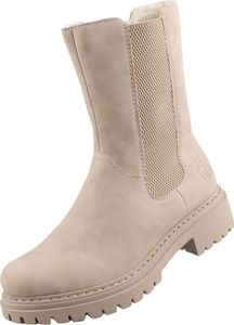 Rieker dámské chelsea boty s teplou podšívkou 72683, velikost:40 EU, barva:Beige Rieker dámské chelsea boty s teplou podšívkou 72683, velikost:40 EU, barva:Beige