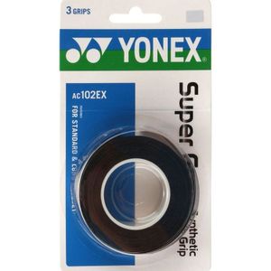Yonex Super Grap schwarz 3er Tennis - Griffbänder, 196000121300000