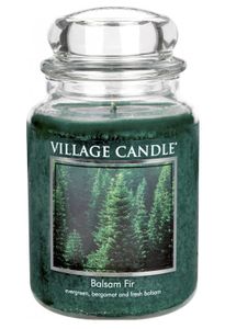 Village Candle Balsam Fir 602g sviečka s vôňou lesa, bergamotu a sviežeho balzamu