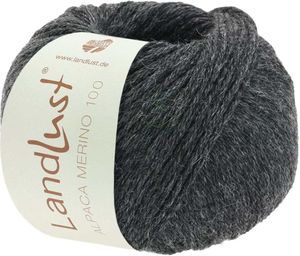 Lana Grossa - Landlust Alpaka Merino 100 0309 anthrazit