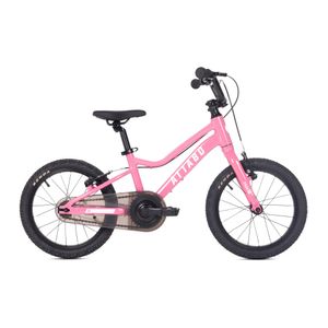 Kinderfahrrad ATTABO EASE 16" Rosa - Sicheres, leichtes Fahrrad für 4-6 Jährige, ergonomisches Design, V-Brake TEKTRO Bremsen, Kenda Reifen