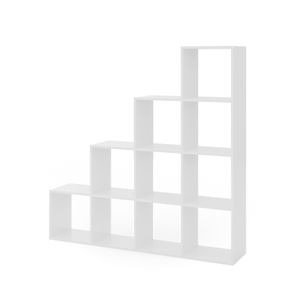 Vicco Staircase shelf , 142.4 x 143 cm, White