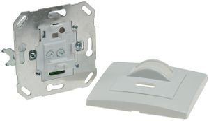 ChiliTec Unterputz PIR-Bewegungsmelder 160° LED geeignet, 2-Draht Technik, weiß