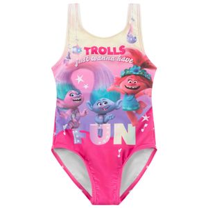 116|Trolls Poppy Mädchen Badeanzug ET1914-pink