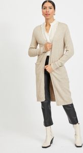 VILA Langer Cardigan Gemütliche Strickjacke mit Taschen Knit Jacket VIRIL Größe: XXL VILA Langer Cardigan Gemütliche Strickjacke mit Taschen Knit Jacket VIRIL Größe: XXL