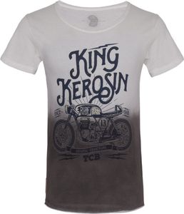 King Kerosin - TCB, T-Shirt batik schwarz Größe: M