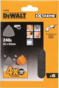 EXTR. DEWALT Schleifgitter K240 (5 St.) DTM3095