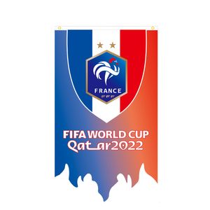 INF Flagge der Weltmeisterschaft 2022 Frankreich
