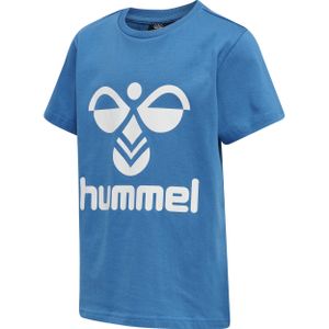 hummel hmlTRES T-SHIRT S/S - VALLARTA BLUE - 152