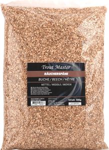 Trout Master Räuchermehl Buche mittel - 500g Räucherspäne