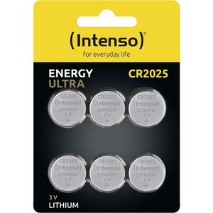 Intenso Lithium Knopfzellen Energy Ultra CR 2025 6er Blister