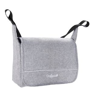 Daliya® Wickeltasche Mamabag Tasche Organizer für  Bambimo Kinderwagen oder Universal (Grau)