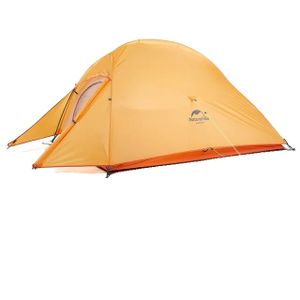 Campingzelt, Ultraleicht, Wasserdicht, 2 Person Orange