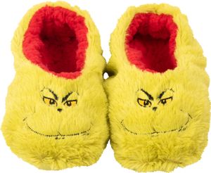 The Grinch Hausschuhe für Damen - Ballerinas Plüsch Winter gefüttert Puschen Slipper Pantoffeln Grün 35-38 The Grinch Hausschuhe für Damen - Ballerinas Plüsch Winter gefüttert Puschen Slipper Pantoffeln Grün 35-38