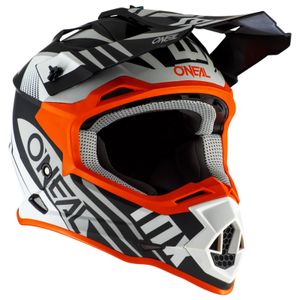 O'NEAL Motocross Helm 2SRS Spyde 2.0 , Schwarz Orange, M