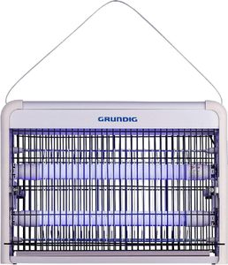 Grundig UV Fliegenfalle Insektenvernichter Elektrisch 8 Watt - LED, Räume bis 20 m², Elektrischer Insektenentferner, Indoor & Outdoor, Fliegen Falle / Anti Mücken, Fliegenfalle