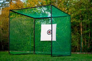 Golfnetz Übungskäfig 3 x 3m - Perfekt geeignet für alle Golfer - Geeignet für Innen- und Aussenbereich