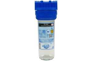 Wasserfilter Wasserfiltergehäuse 10 Zoll - 1 Zoll Innengewinde Filterschlüssel Ohne Filterkerze