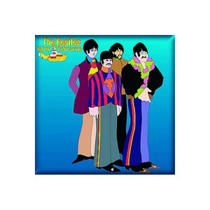 The Beatles - Kühlschrank-Magnet "Yellow Submarine Sea Of Science" RO9546 (Einheitsgröße) (Bunt)