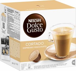 Nescafé Dolce Gusto Cortado Espresso Macchiato | 16 Portionen