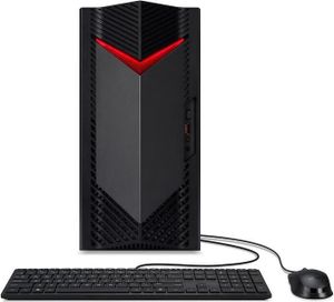 Acer NITRO 50 N50-656 Intel® Core™ i5 i5-14400F 16 GB DDR5-SDRAM 512 GB SSD NVIDIA GeForce RTX 4060 Windows 11 Home Tower PC Schwarz