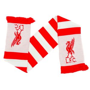 Liverpool FC - Šála TA11663 (jedna velikost) (červená/bílá)