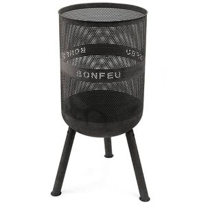 BonFeu - BonVes 45 Ohnivý koš černý