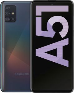 Samsung Smartphone Galaxy A51 16,5cm (6,5 Zoll), 128GB Speicher, Farbe: Schwarz/Blau