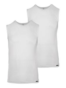 Olaf Benz Tank-top unterhemd unterzieh-shirt ärmellos RED1601 weiss XL (Herren)