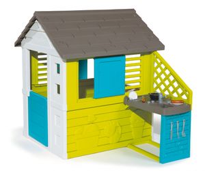 Smoby Spielhaus / Kinderspielhaus Pretty Haus mit Sommerküche