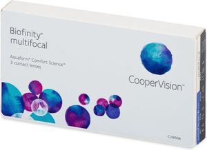 Biofinity multifocal - 3 monthly lenses - Sph: -3.0, Add: +1.00, Dom: n, BC: 8.6, D: 14.0