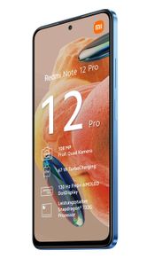 Xiaomi Redmi Note 12 Pro 4G Glacier Blue Smartphone 8GB + 256GB 6,67 Zoll 108 MP