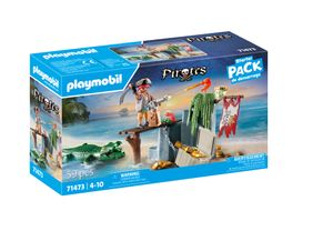 PLAYMOBIL Pirates 71473 Pirat mit Alligator