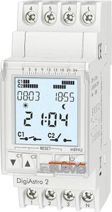Suevia Digi Astro 2 Hutschienen Zeitschaltuhr Digital 230 V/Ac 16 A/250 V