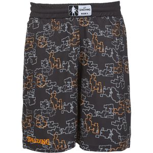 SPALDING Street Single Shorts schwarz/orange XL