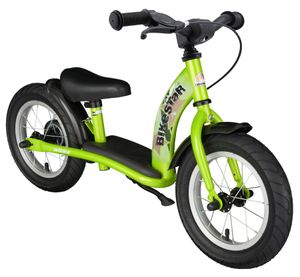 BIKESTAR Kinder Laufrad ab 3 - 4 Jahre, 12 Zoll Classic Lauflernrad, Grün