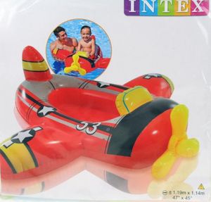 Intex Pool Cruiser Boot aufblasbar Kinder Gummiboot Flugzeug