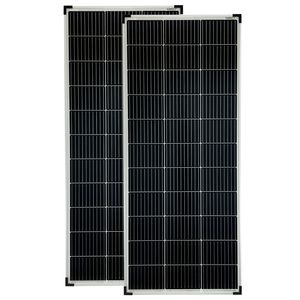 2x160 Watt Mono Solarmodule 10 Busbars 210mm Zellformat Solarpanele
