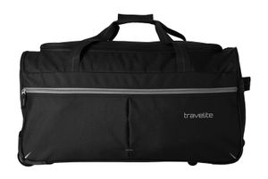 travelite  Basics Fast Rollenreisetasche 65 cm   2 Rollen 73 l - Schwarz