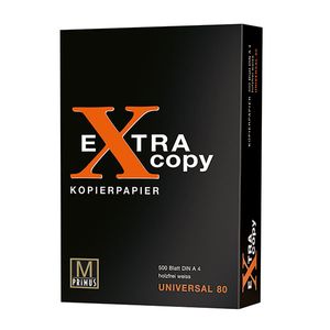 Kopierpapier Extra Copy weiß DIN A4 500 Blatt
