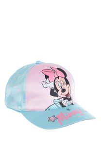 Minnie Mouse Kinder-Cap Mädchen Basecap Kappe Sonnenhut Cap Baseball-Cap, Farbe:Türkis, Größe:54