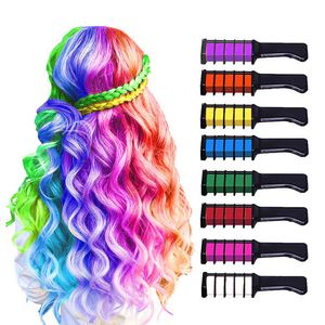 8 Farben Haarkreide Kinder Auswaschbar Hair Chalk für Weihnachten Karneval Party Cosplay Geschenke für Mädchen für Karneval, Weihnachten & Geburtstag