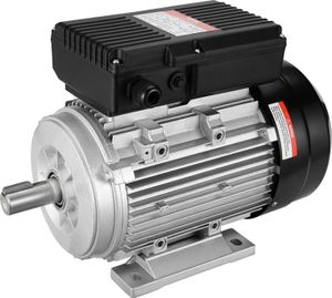 1,5kW Elektromotor 1400U/min AC220-240 V 9,85A 1-phasig 24mm Keilwelle