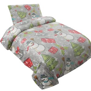 Jahu Prestieradlá z mikroflanelu Navidad 140x200, 70x90 cm